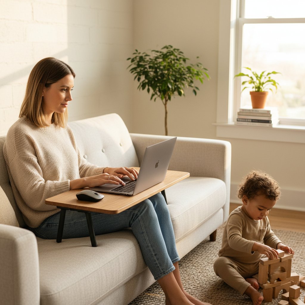 Living - Compact Workstation Setups for Remote Workers
