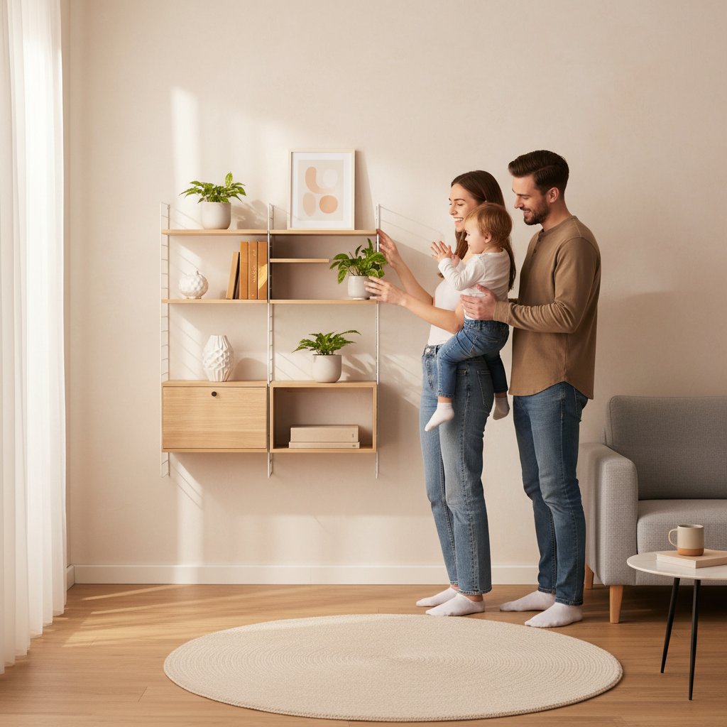 Living - Stylish Shelving Ideas for Small Spaces