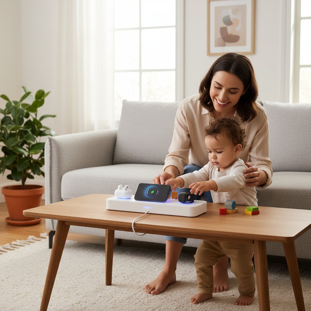 Gadgets - Wireless Charging Stations for Multi-Device Users