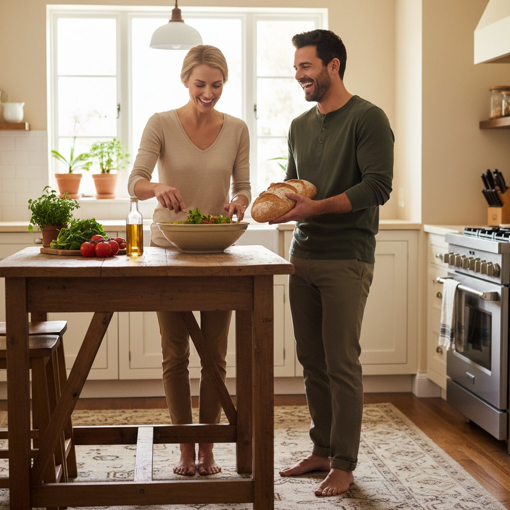 Emphasizing the Joy of Home Cooking