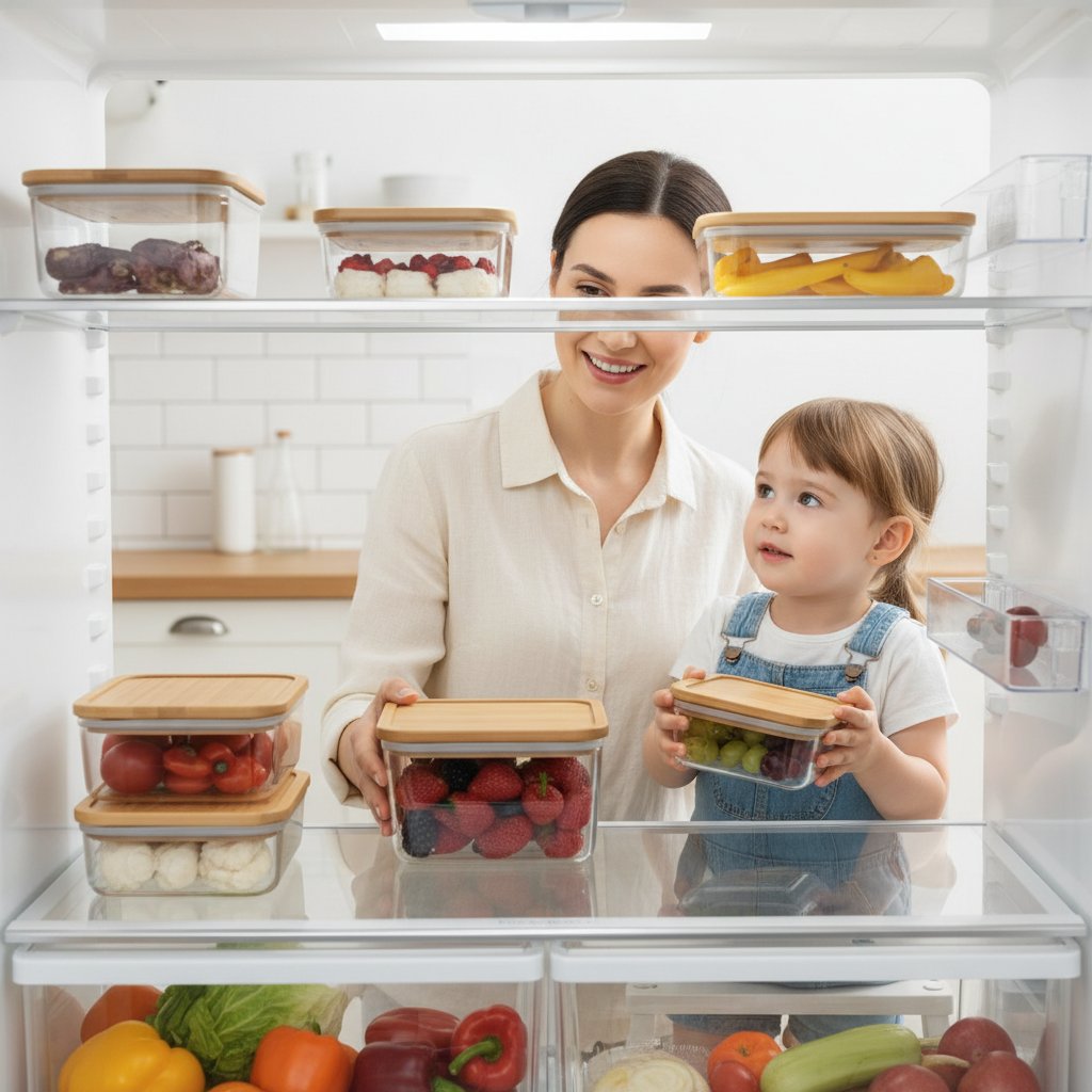 Culinary - Stackable Containers for Organized Refrigerators