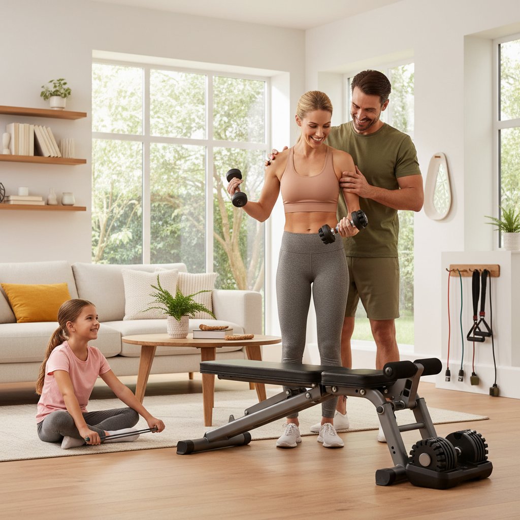 Workout - Adjustable Home Gym Equipment for Small Spaces