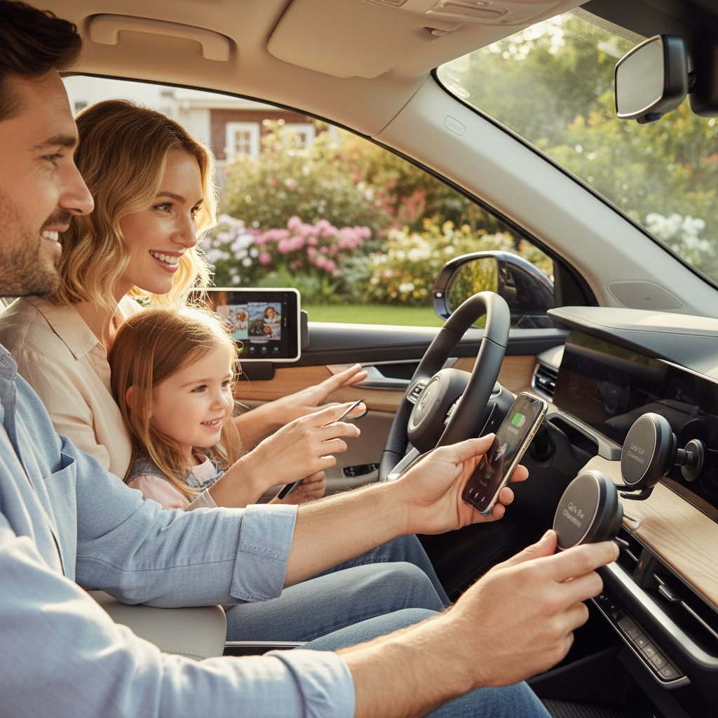 Vehicle - Wireless Car Chargers for Cable-Free Convenience