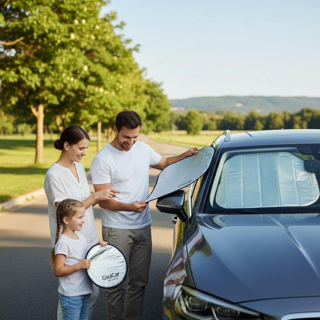Vehicle - Car Sun Shades That Reduce Interior Heat