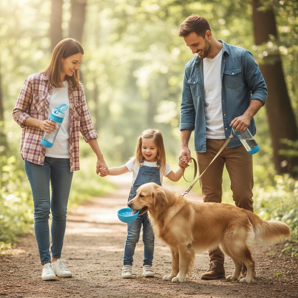 Lifestyle - Portable Pet Water Bottles for Walks