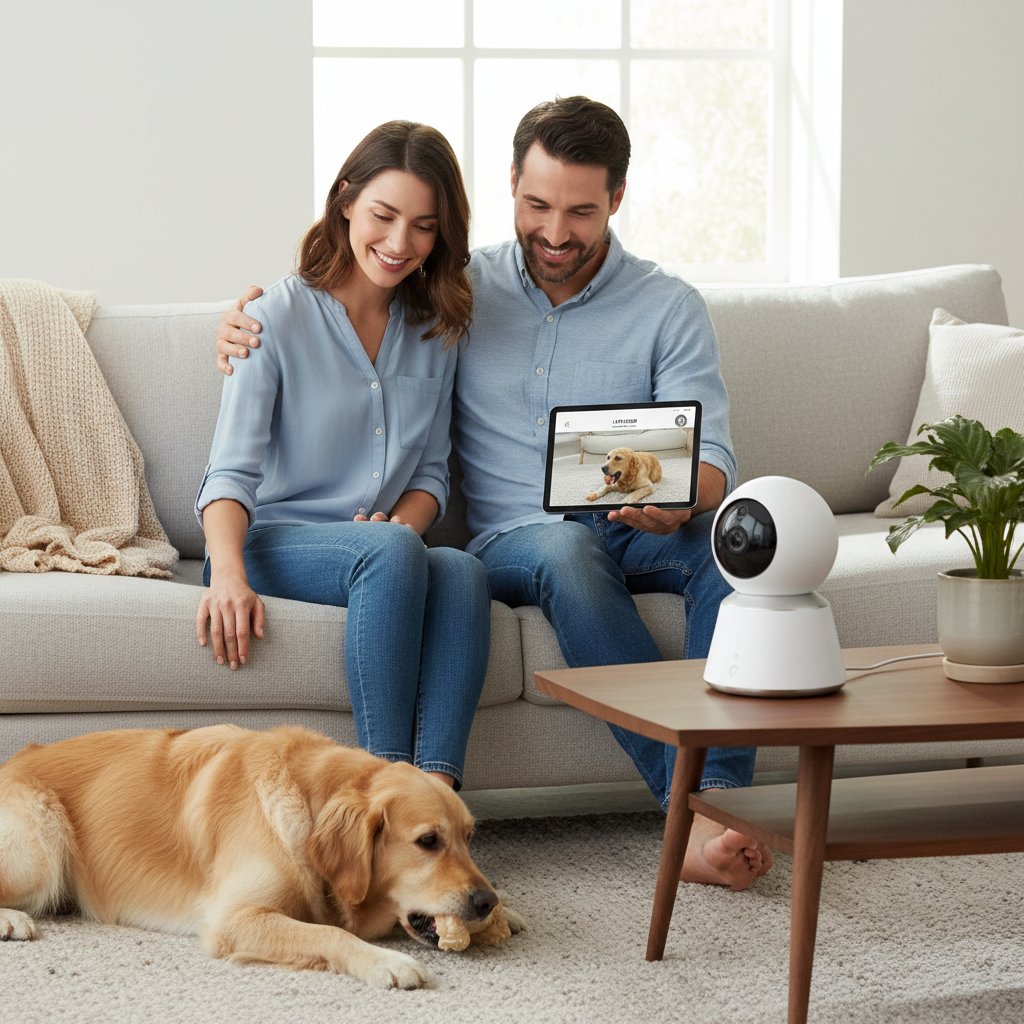 Lifestyle - Pet Cameras for Monitoring While Away