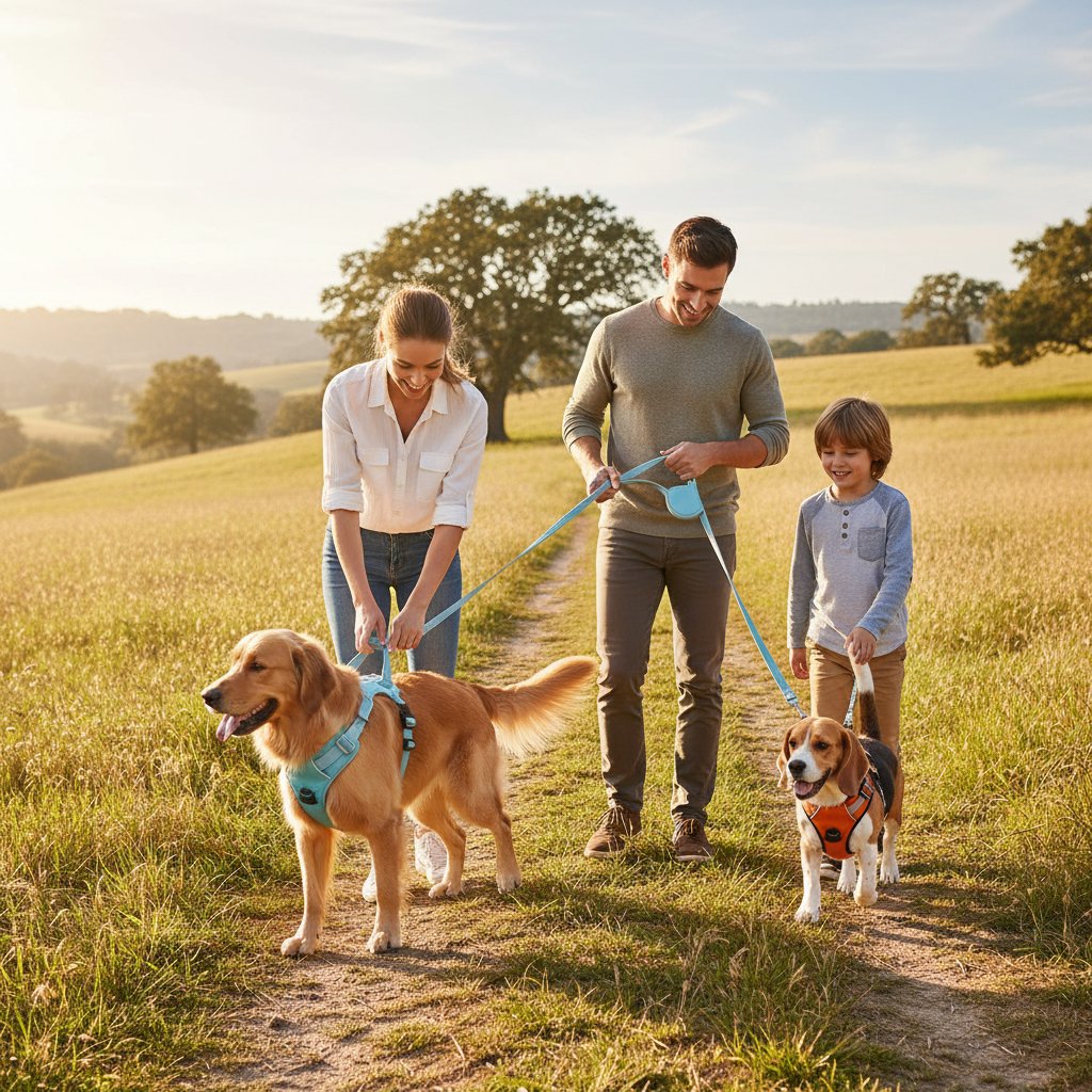 Lifestyle - Adjustable Harnesses for Comfortable Walks