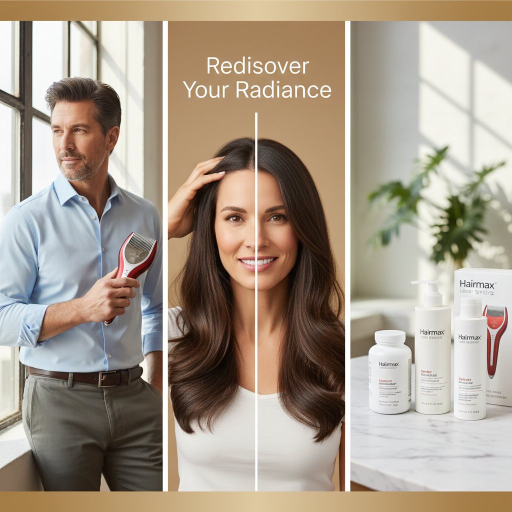 Hairmax - Rediscover Your Radiance: How Hairmax Unlocks the Glamour of Fuller, Healthier Hair