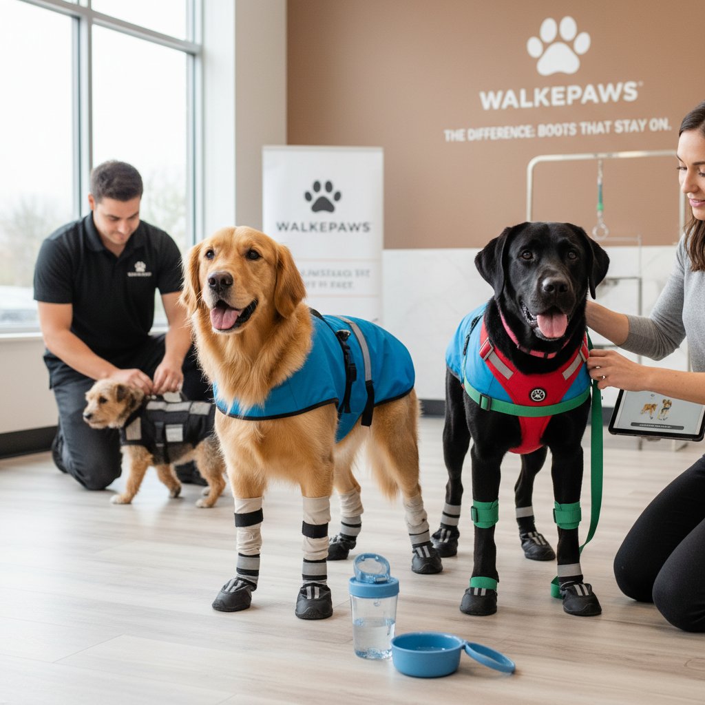 The Walkeepaws Difference: Boots That Truly Stay On